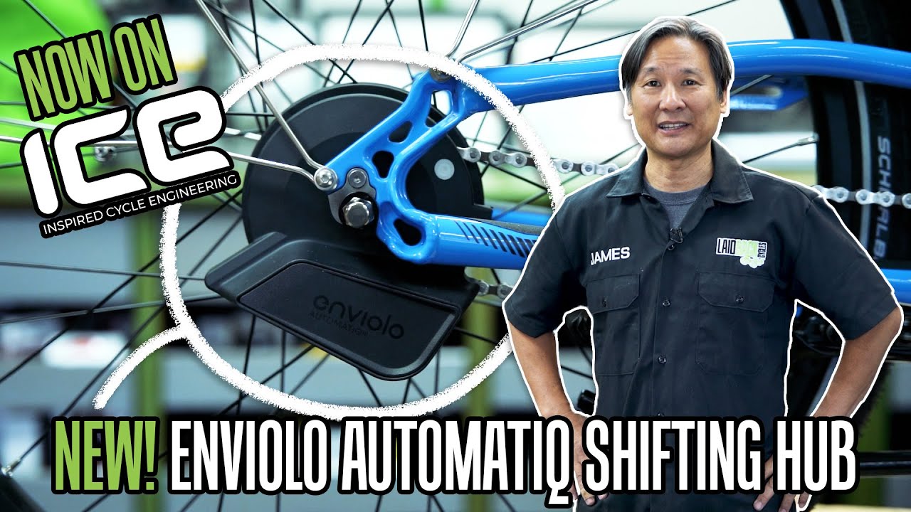 NEW Enviolo Automatiq Shifting Hub on ICE Trikes