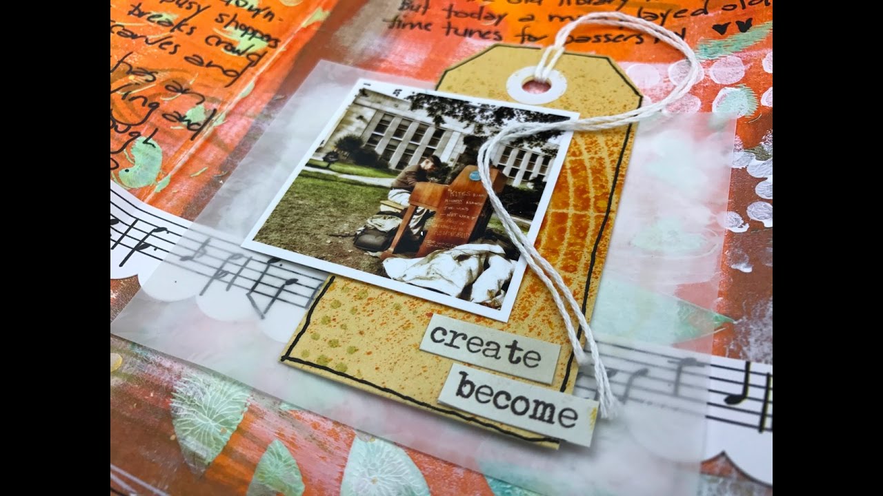 Art Journal Process: Autumn in Halifax