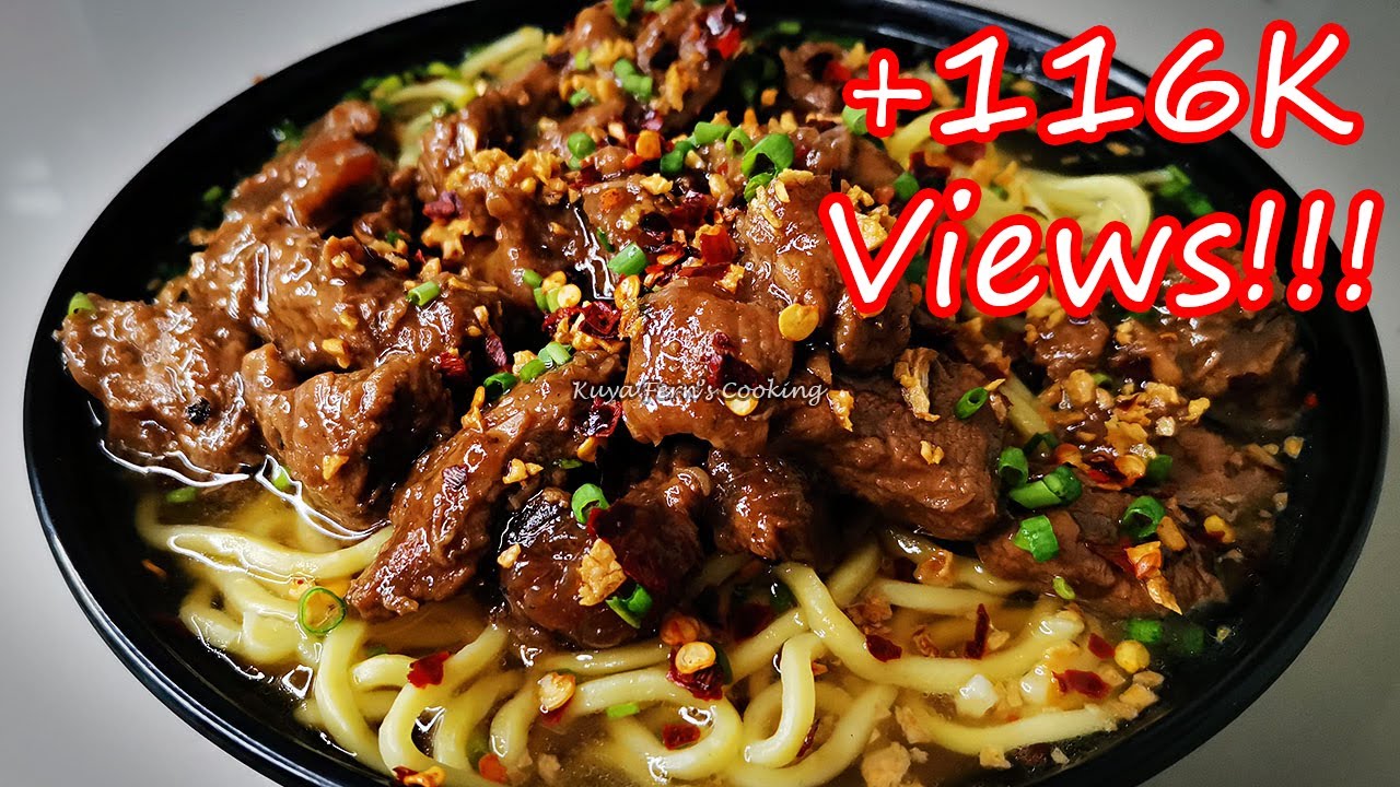GAWIN MO ITONG WINNER RECIPE NGAYONG TAG ULAN!!! DI KA MABIBITIN SA SARAP NITONG BEEF PARES MAMI!!!