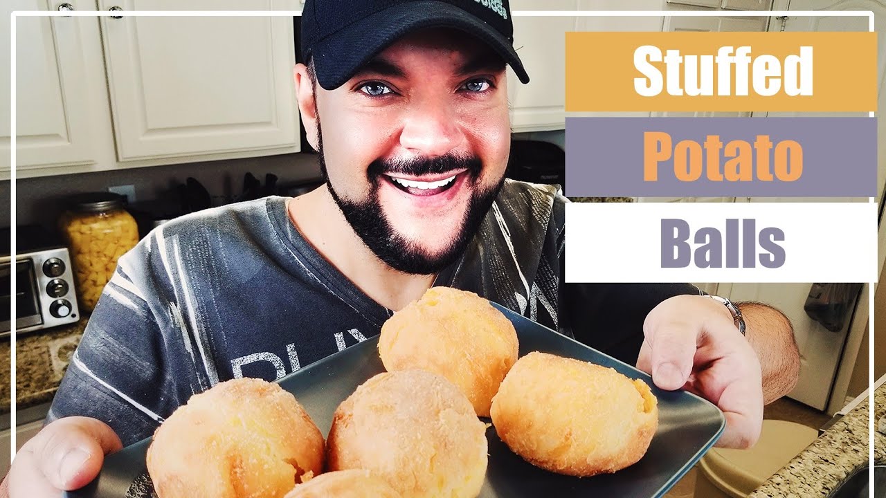 Stuffed Potato Balls aka Relleno De Papa!