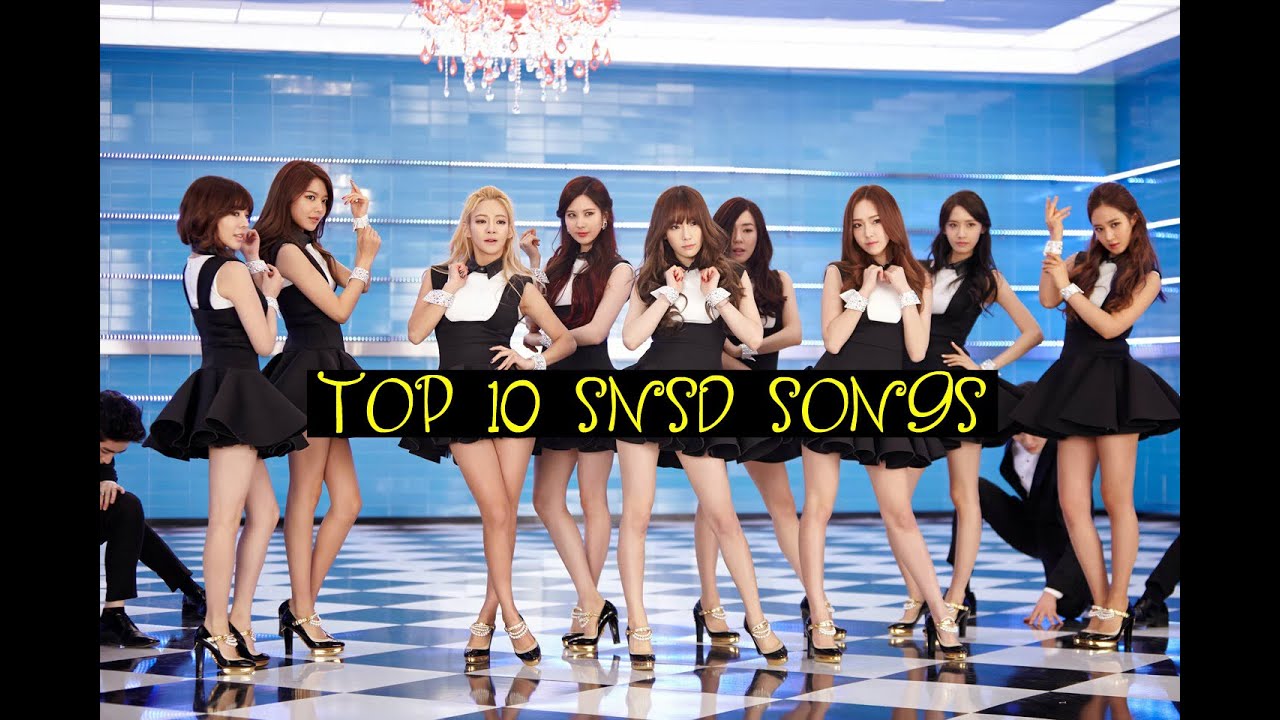 K-VILLE'S [TOP 10] GIRLS' GENERATION SONGS! [K-Pop Top 10's]
