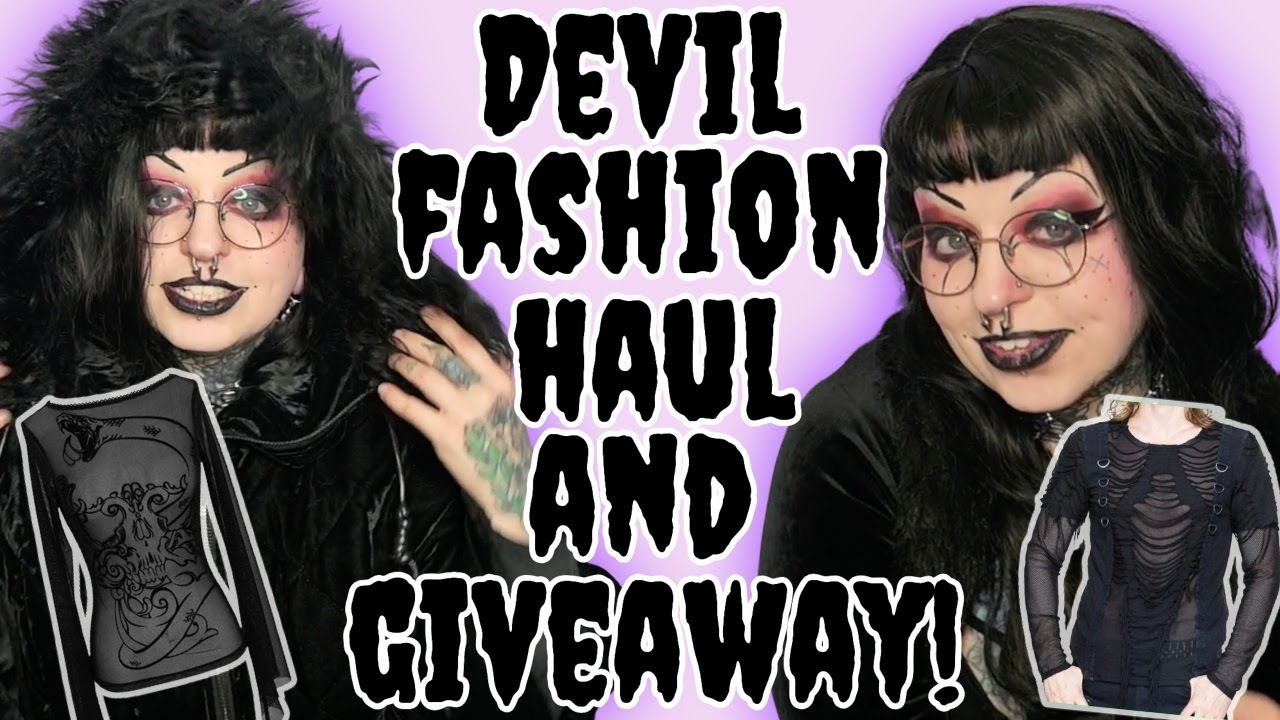 Devil Fashion Haul & Giveaway *CLOSED* // Emily Boo