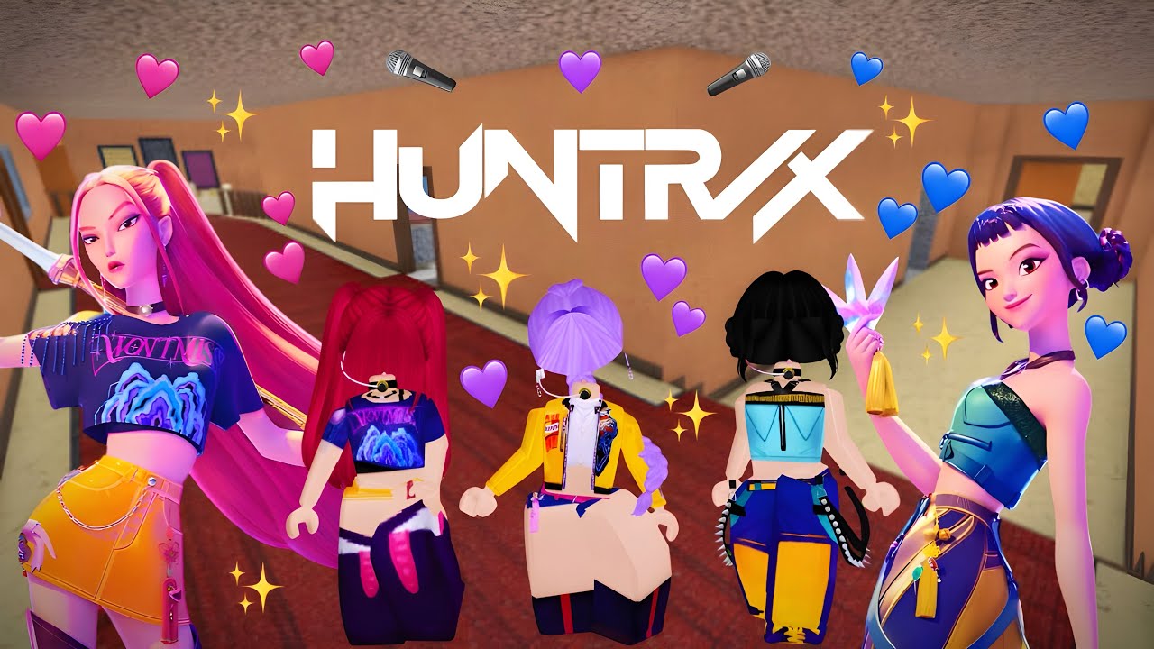 PLAYING MM2 AS HUNTRIX COMPILATION🩷💜💙 (IPAD PRO GAMEPLAY)