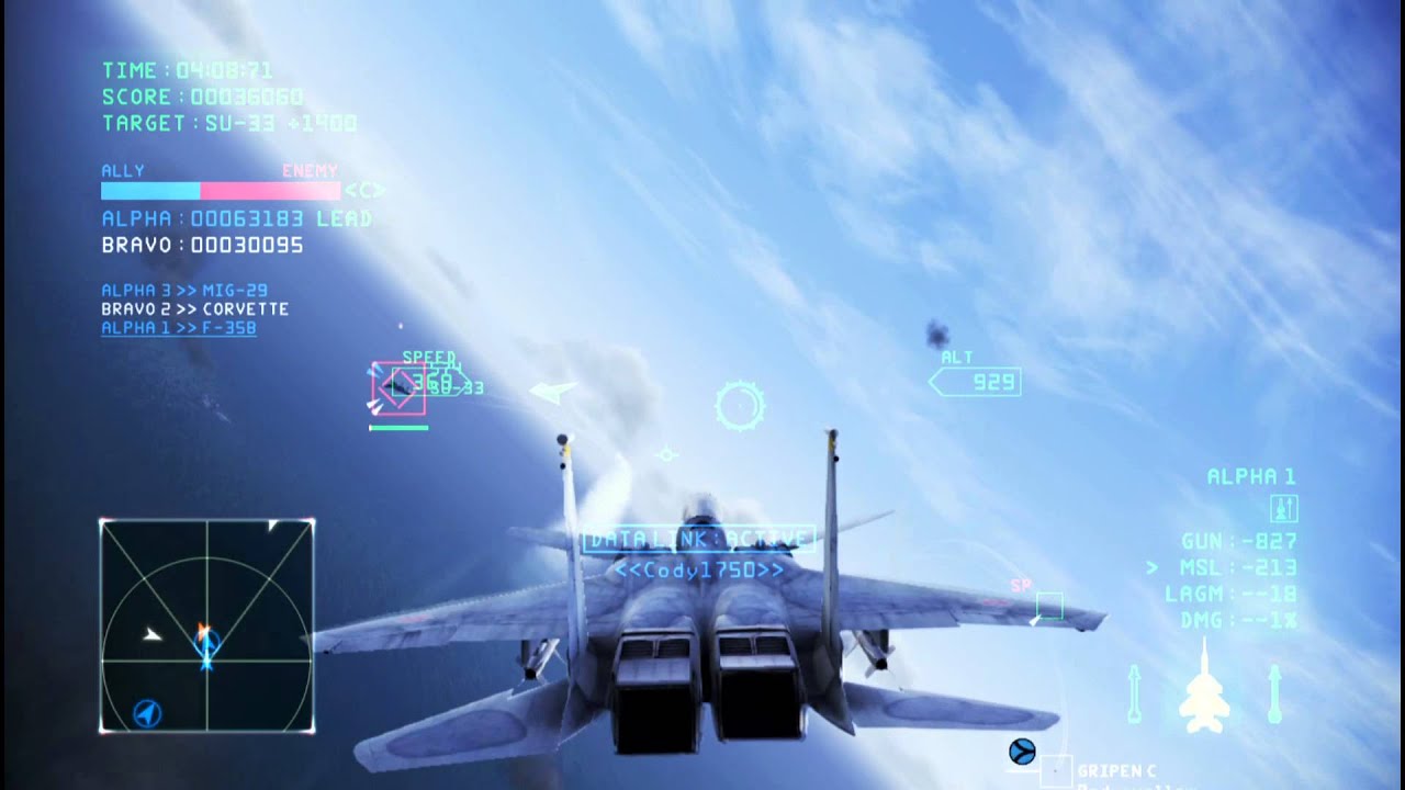 ACE COMBAT INFINITY #269-#9:Aerospace Center Defense F-15 S/MTD 89361pts MVP