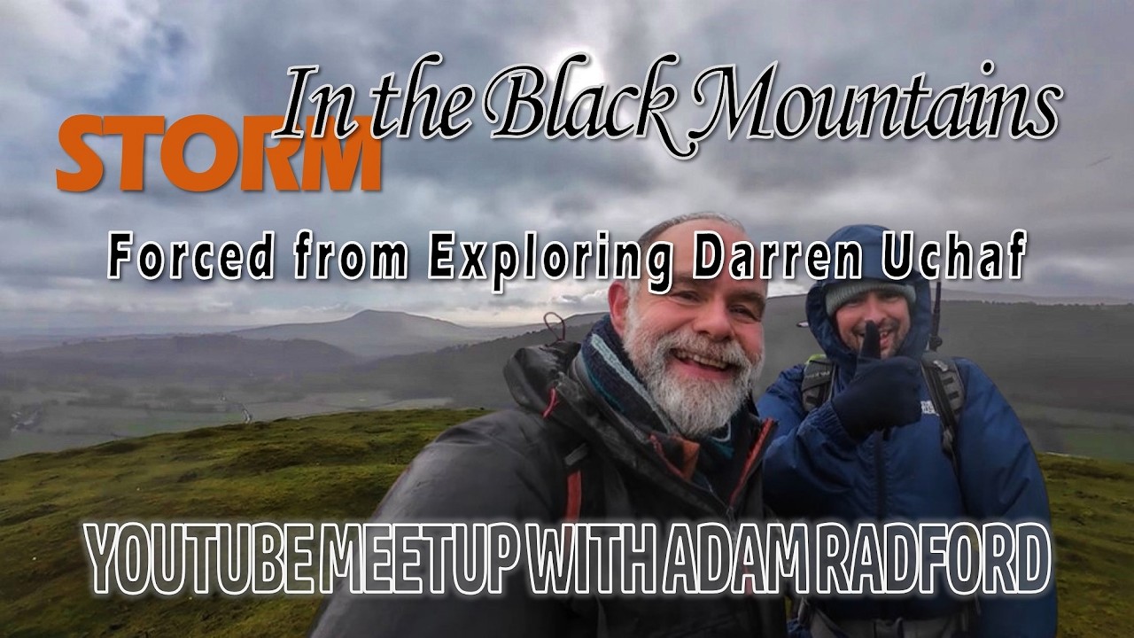 Буря в Черных горах | Вынужден отложить экспедицию Даррена Учафа | Встреча с Адамом на YouTube