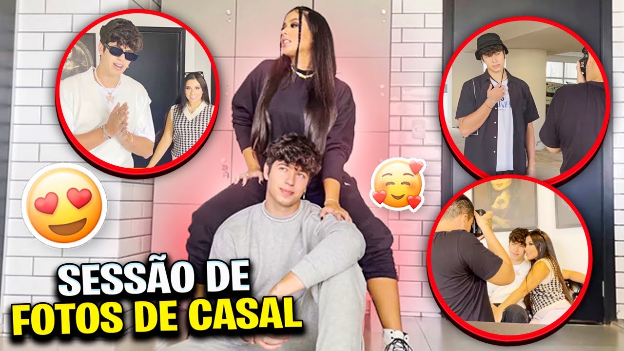 VLOG - FIZEMOS UMA SESSÃO DE FOTOS DE CASAL !!!