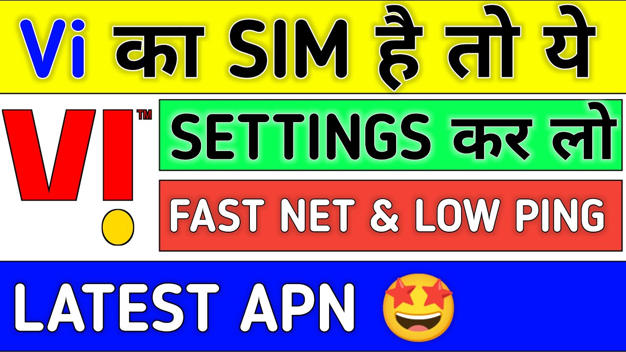 Vi Apn Setting With Proof High Speed| Vi Network Problem Solution 2022 🤩