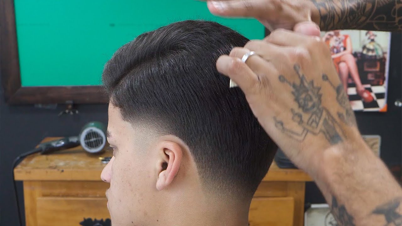 Aprenda a como fazer corte americano perfeito (corte completo)
