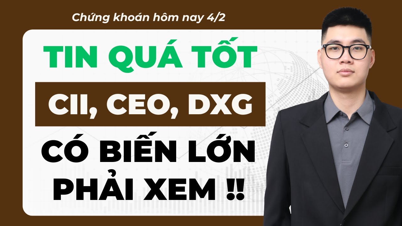 Hành động với CỔ PHIẾU CII, CEO, DXG? Mua hay bán? I Nhận định thị trường I Chứng khoán hôm nay