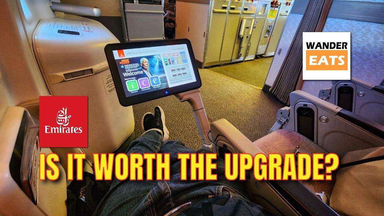 Ride: 🇦🇪 Emirates Flight with EXTRA LEGROOM SEAT