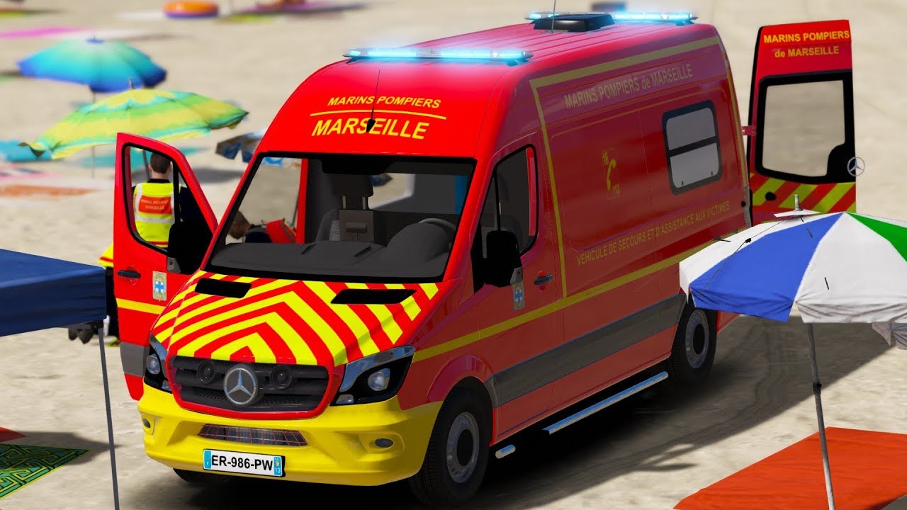 [GTA5] MARINS-POMPIERS DE MARSEILLE #5