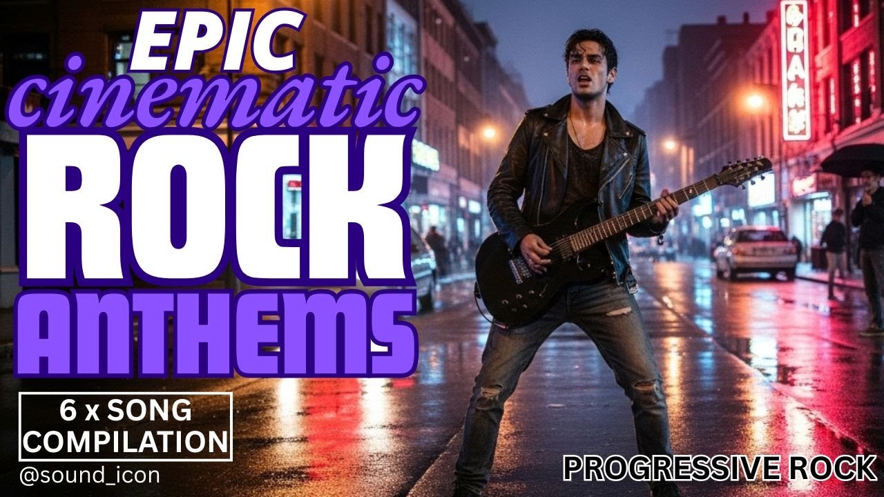 Progressive Rock Compilation 2026 | Epic Cinematic Rock Anthems – Sound Icon