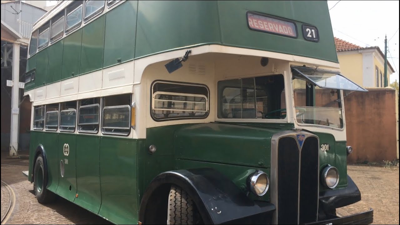 Carris AEC Regent V Weymann - Bus 301 - Desfile Classicos 22/09/19 - Classic CCFL Bus Parade [1440p]