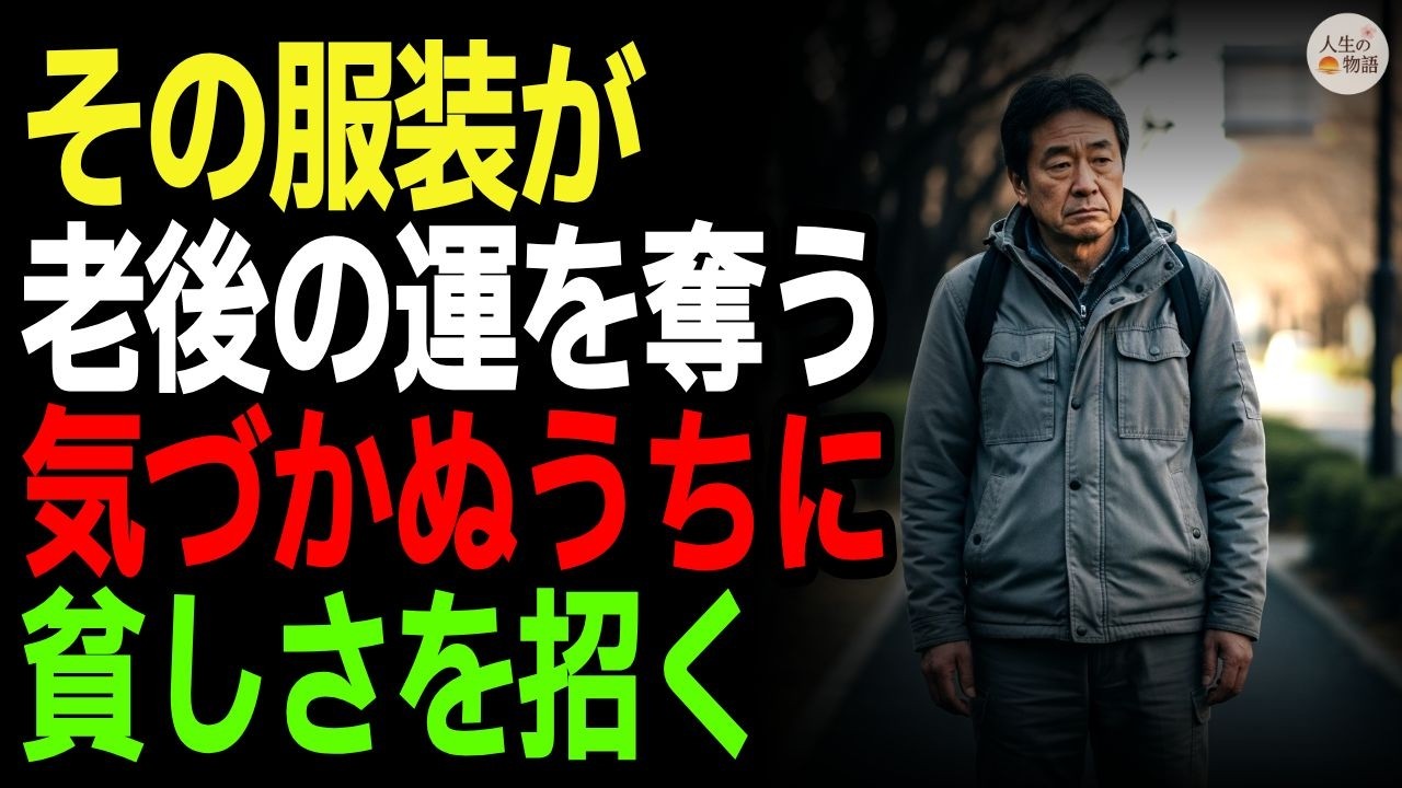 その服装が老後の運を奪う  今すぐ見直したい品格と財運の習慣  老後準備 服装 人生後半 運気 お金の習慣