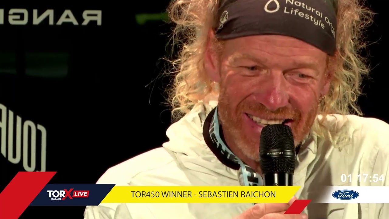 Interview with Sébastien Raichon - TOR450 - Tor des Glaciers® 2025 winner