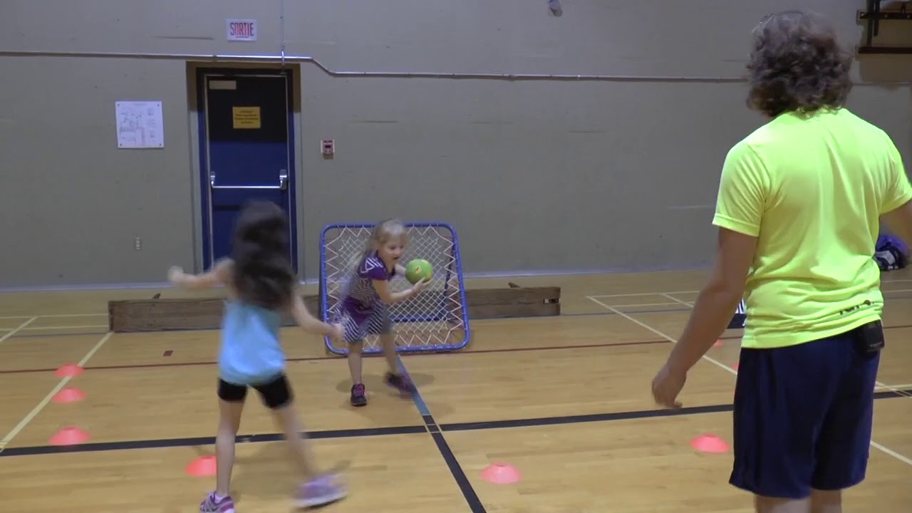 Tchoukball - Trois exercices