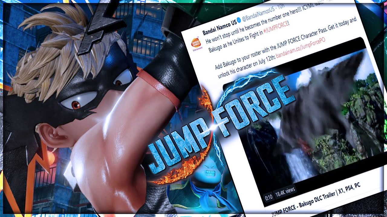 JUMP FORCE DLC PACK 2 RELEASE DATE CONFIRMED!! Katsuki Bakugo