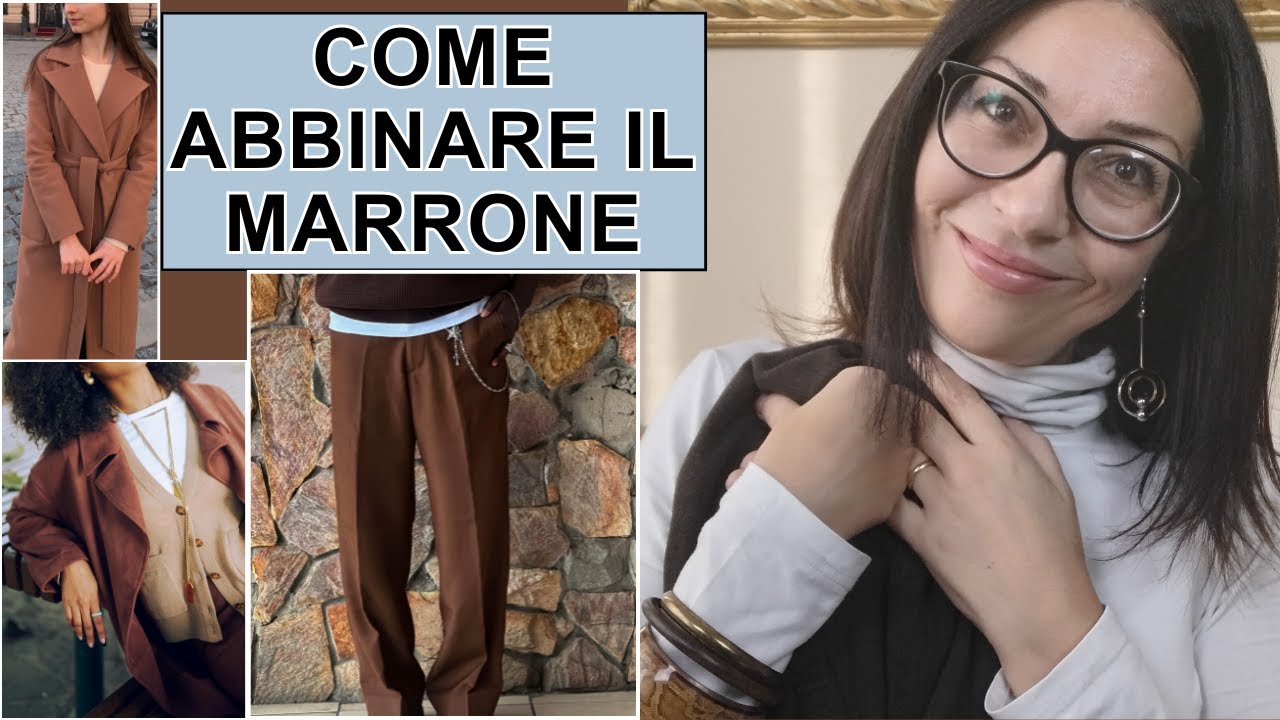 Come abbinare il marrone