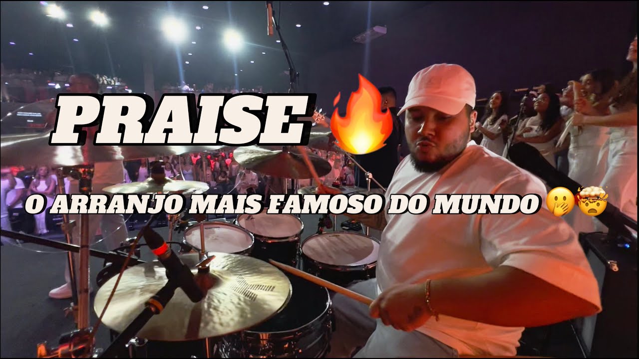 DRUMCAM PRAISE (COVER) - Get Church Floripa