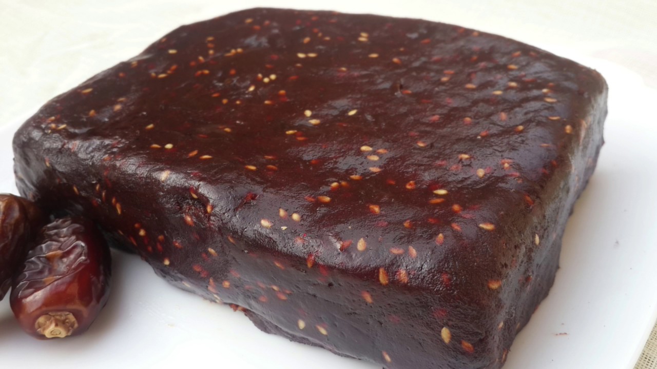 طريقة تحضير عجينة التمر ( الغرس) la pâte de dattes