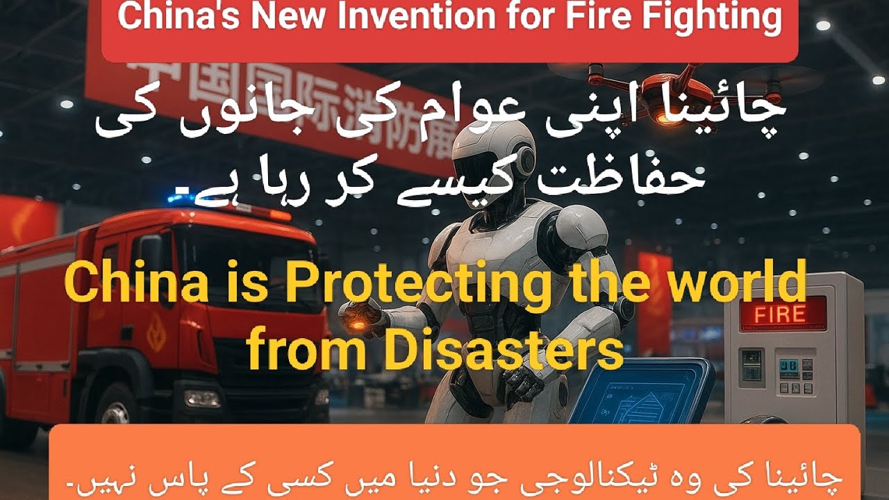 New Inventions of China for Fire fighting #china #beijing #technology #firefighting #newtechnologies