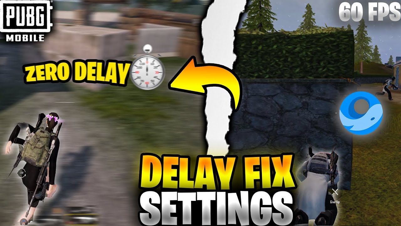 Delay / Lag Fix Settings ⚙️for PUBG Mobile on Gameloop (2025)