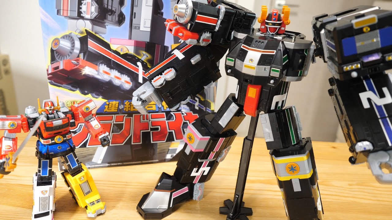【13200円の食玩】スーパー戦隊ロボのミニプラ史上最大！DXロボよりデカい規格外の全高約27cm！プレバン限定 スーパーミニプラ 連結合体 グランドライナー 救急戦隊ゴーゴーファイブ
