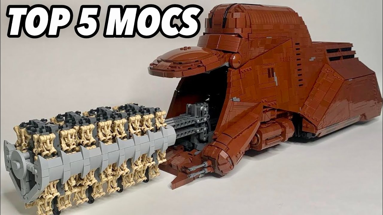 Top 5 LEGO Star Wars MOCs From July 2023!
