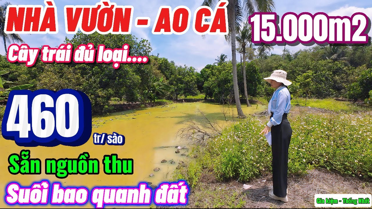 Nhà đất đồng nai, Rẻ nhất khu vực nhà vườn cây trái đủ loại, nguồn thu sẵn suối bao quanh cực đẹp