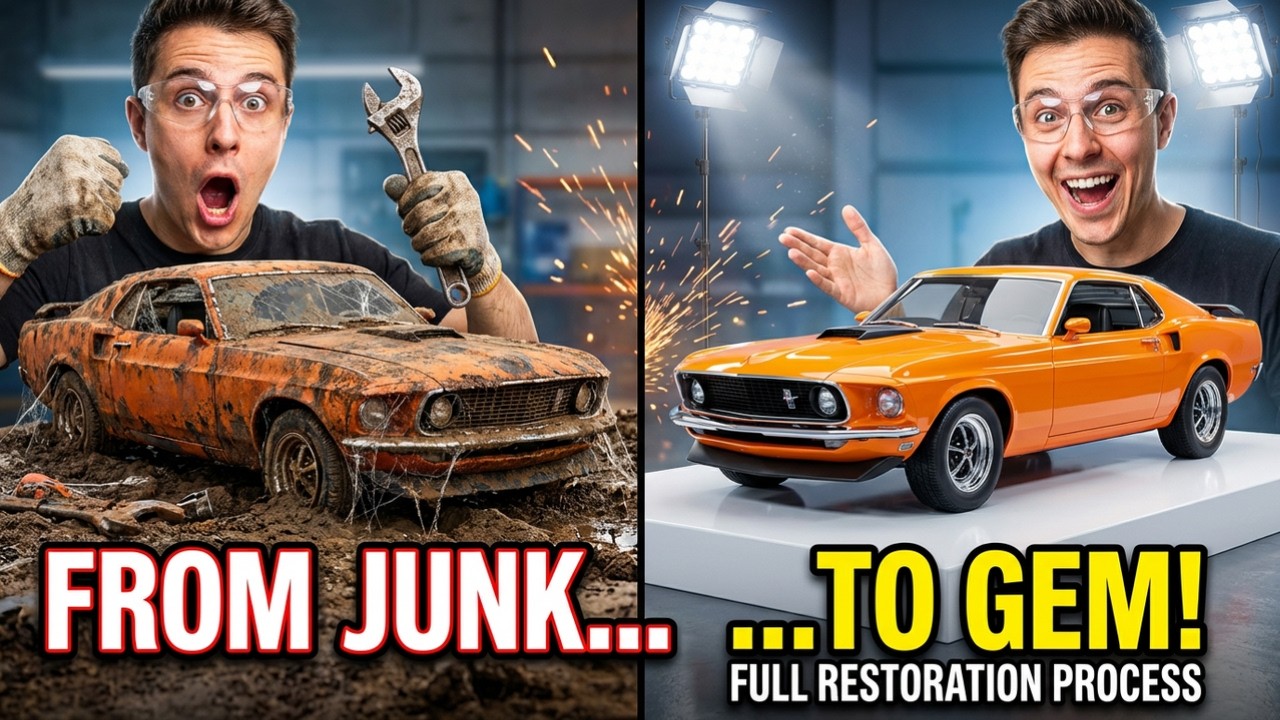Amazing Toy Car Restoration | Full Process & Satisfying Results