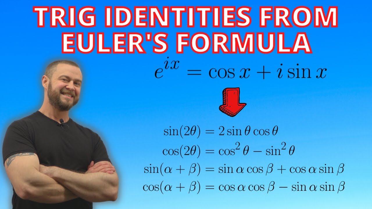 Trigonometric Identities from Euler's Formula