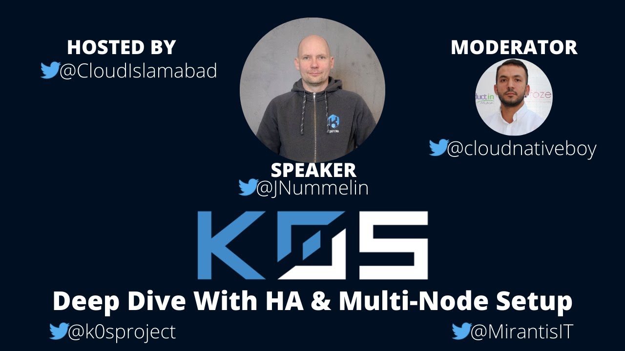 K0S Deep Dive With HA and Multi-Node Setup.