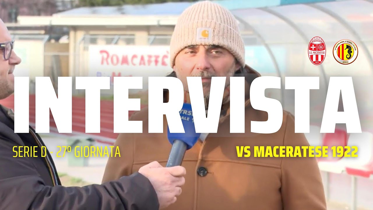 MACERATESE-TERMOLI 1920 0-1 | INTERVISTA: Direttore Generale Giovanni Guadagnuolo