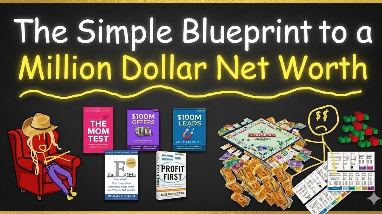 💰💰💰The Simple Blueprint to a Million Dollar Net Worth