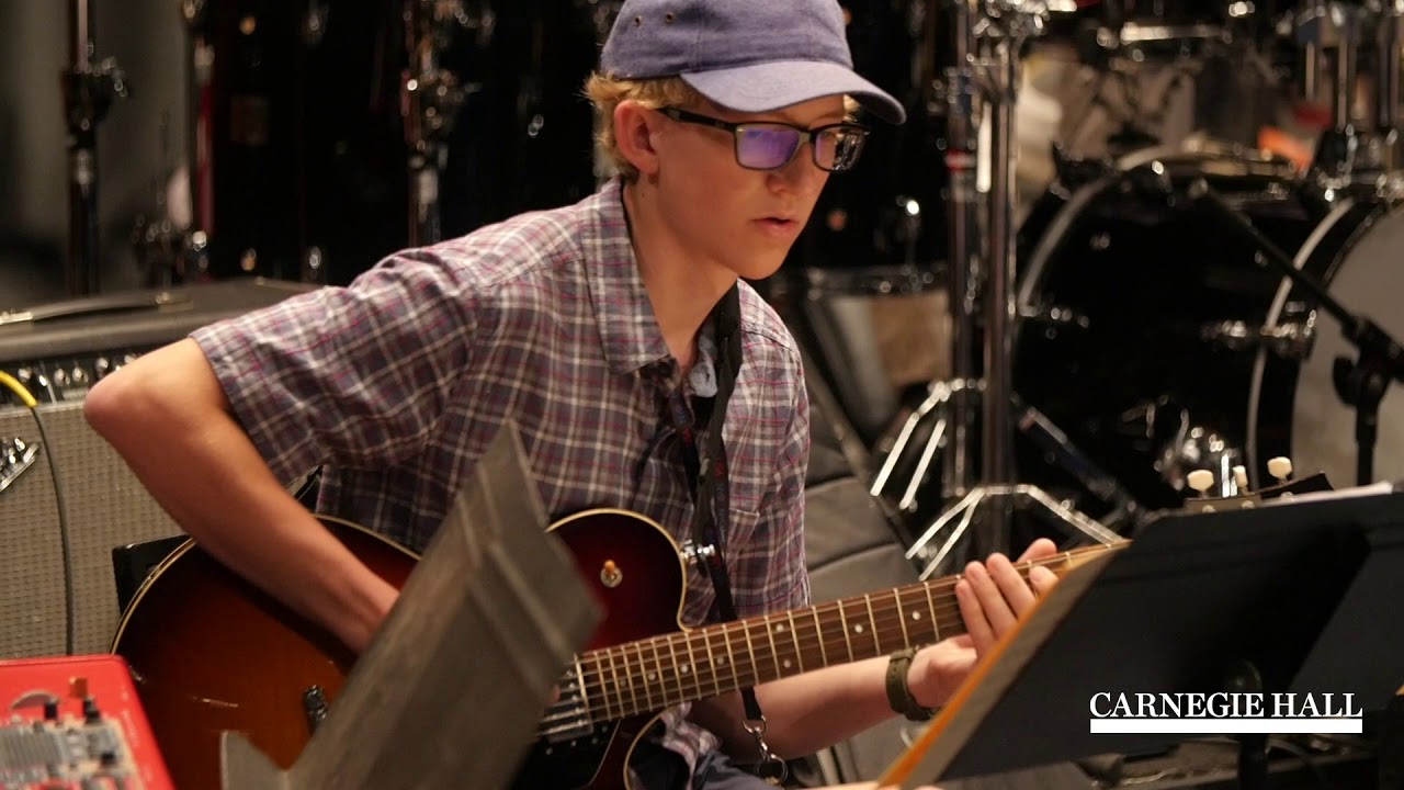 NYO Jazz Rehearsal with Sean Jones