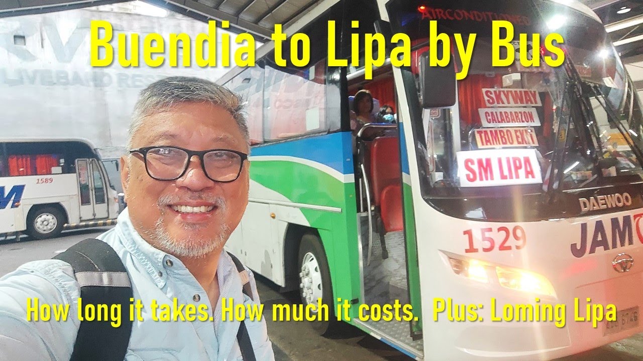 Buendia to Lipa City by Bus. How to get there, how long it takes. Plus: finding Lipa's best Lomi.