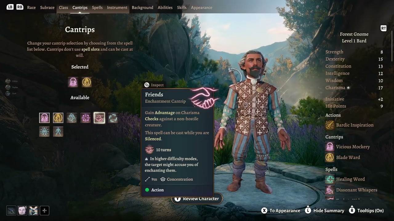 Baldur's Gate 3 - The Bard Gnomes 1