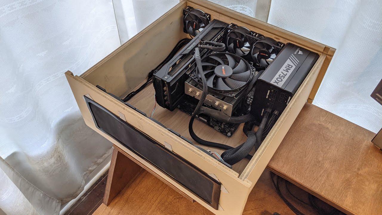 Designing A Wooden PC Case Is Easy