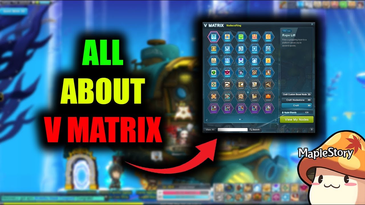 [Maplestory] How V Matrix works - Beginners tips for Maplestory 2025