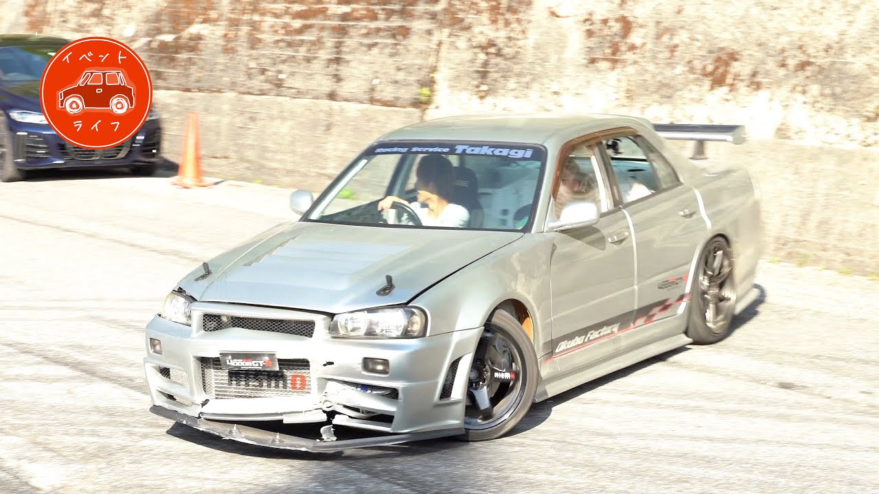 【峠走行】４K 峠走行でクラッシュ👀❗️❗️ドリドレ走2022 e 奥伊吹モーターパーク　DRIFT 峠ドリフト走行 TOUGE DoriDor