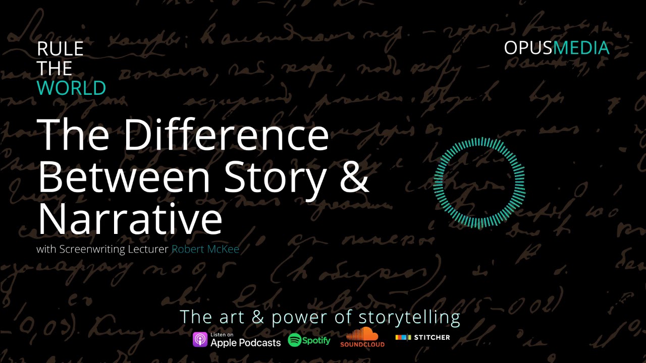The Differences Between Story, Plot & Narrative with Robert McKee | Rule the World Podcast
