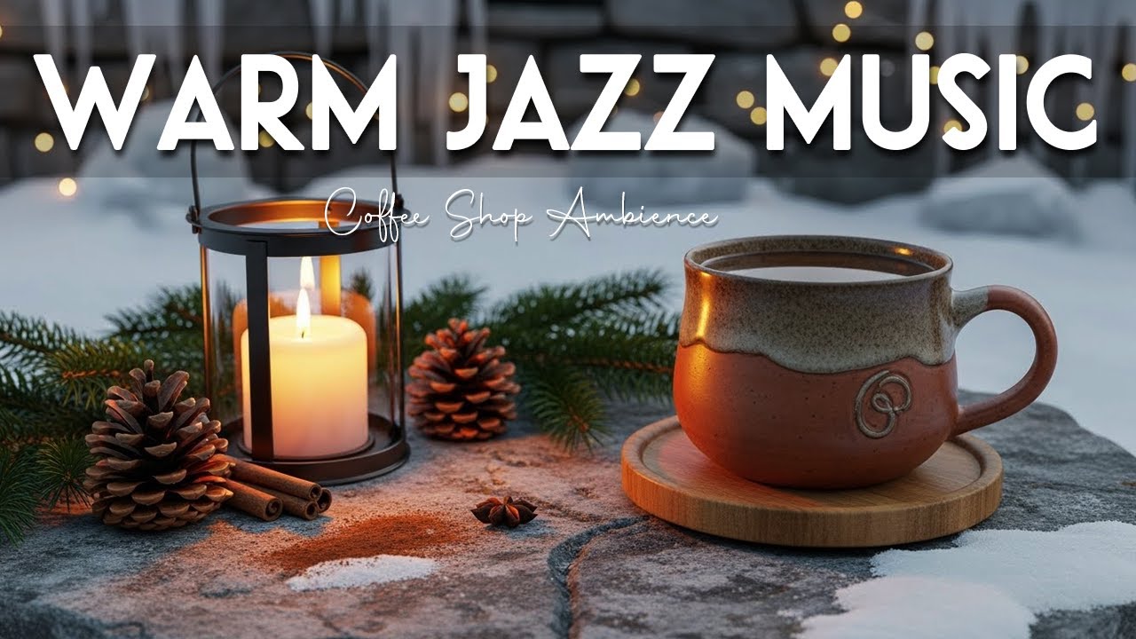 Warm Jazz Music☕ January Bossa Nova Instrumental & Relaxing Jazz Cafe Music for Studying