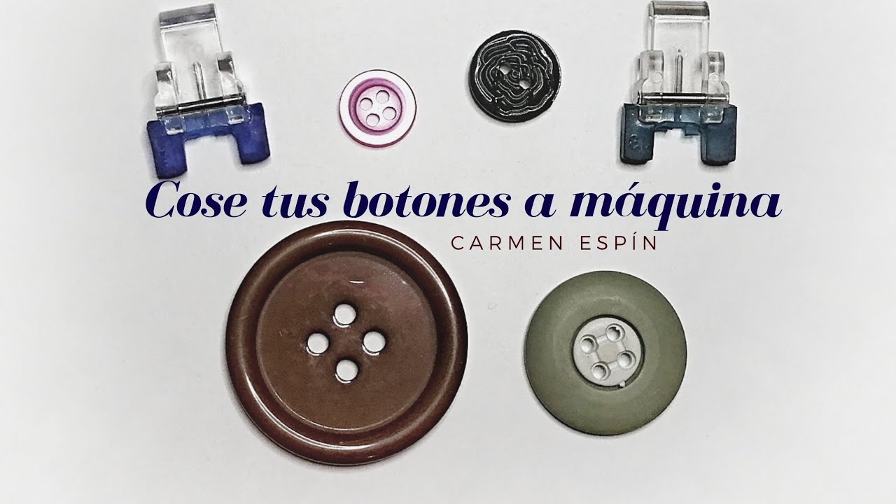 🎬Como utilizar el prensatelas de MÁQUINA DE COSER SINGER (para botones)  :diy