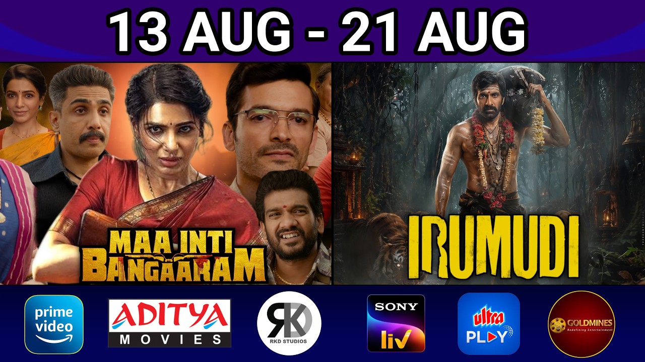 9 Upcoming South Hindi Dubbed Movies | Confirm Release Date | Irumudi,Maa Inti Bangaaram|AUG 2026 #3