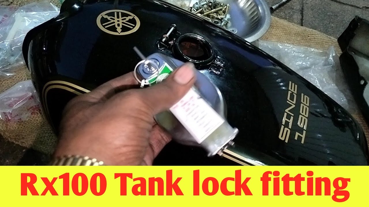 Rx 100 tank lock fitting #viral #shorts #youtubeshorts #youtuber #yamaha #rx100 #trending #sub