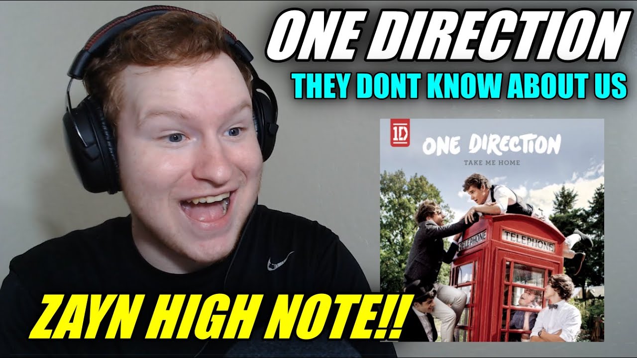 One Direction - They Don't Know About Us REACTION!!!