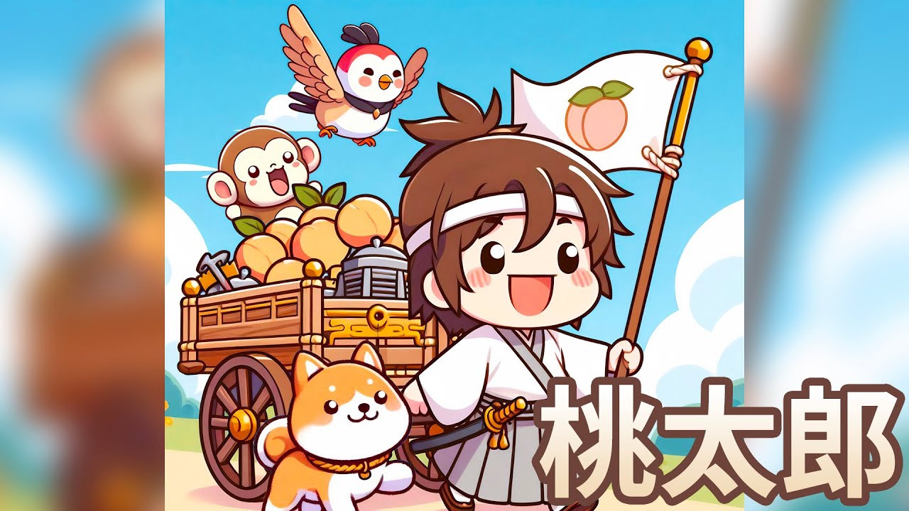 【 佳佳老師說故事 】EP204《 桃太郎 》｜兒童故事繪本｜幼兒睡前故事