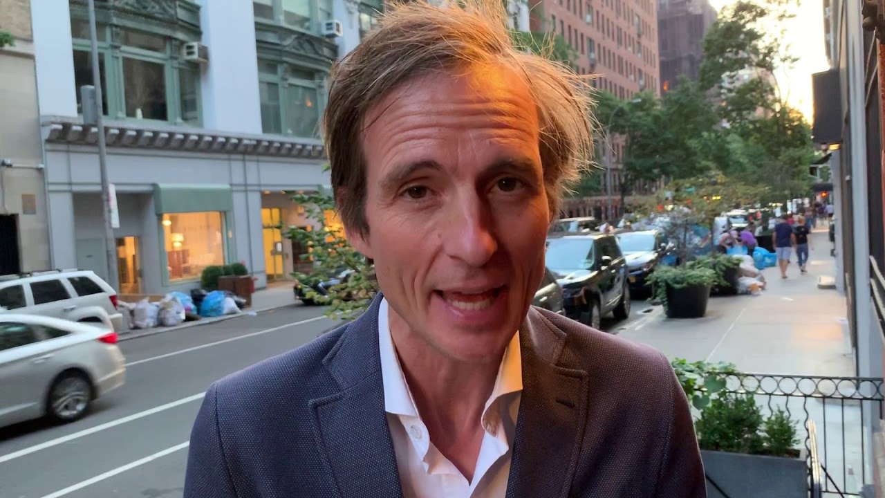 Michiel Vos announcing IDnext Event 2019