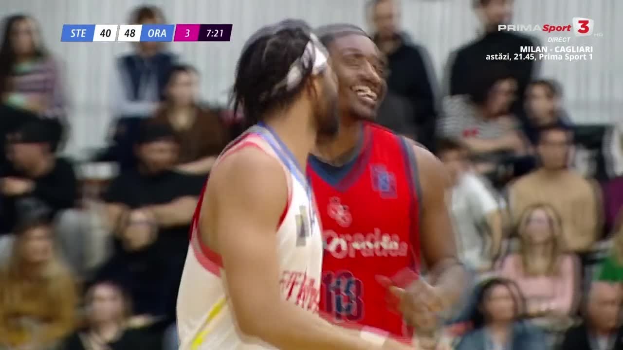 Baschet, Liga Naţională: Steaua - CSM Oradea. Înregistrarea partidei