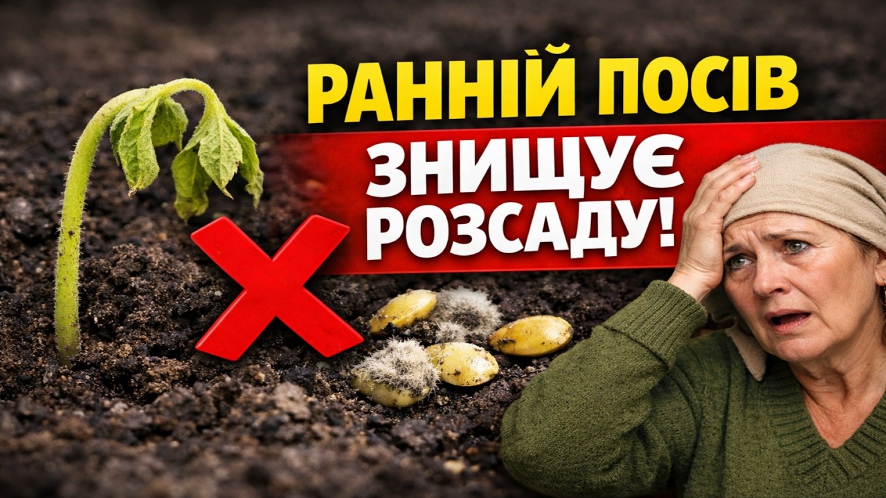 Чи припускаєтеся ви цих помилок? 20 причин, чому ранній посів НИЩИТЬ ваш врожай.